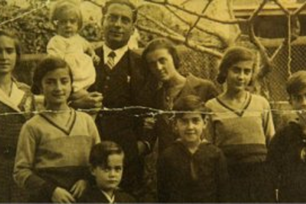 Nace Carrasco i Formiguera, lider de la democracia cristiana catalanista. Retrato de la familia Carrasco Azemar. Fuente Cuaderna