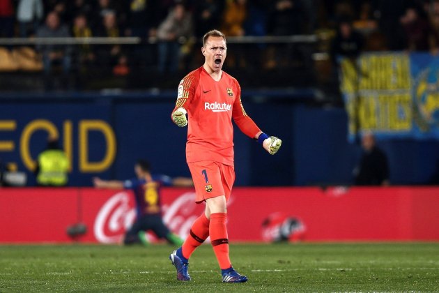 Ter Stegen Vila real Barça EFE