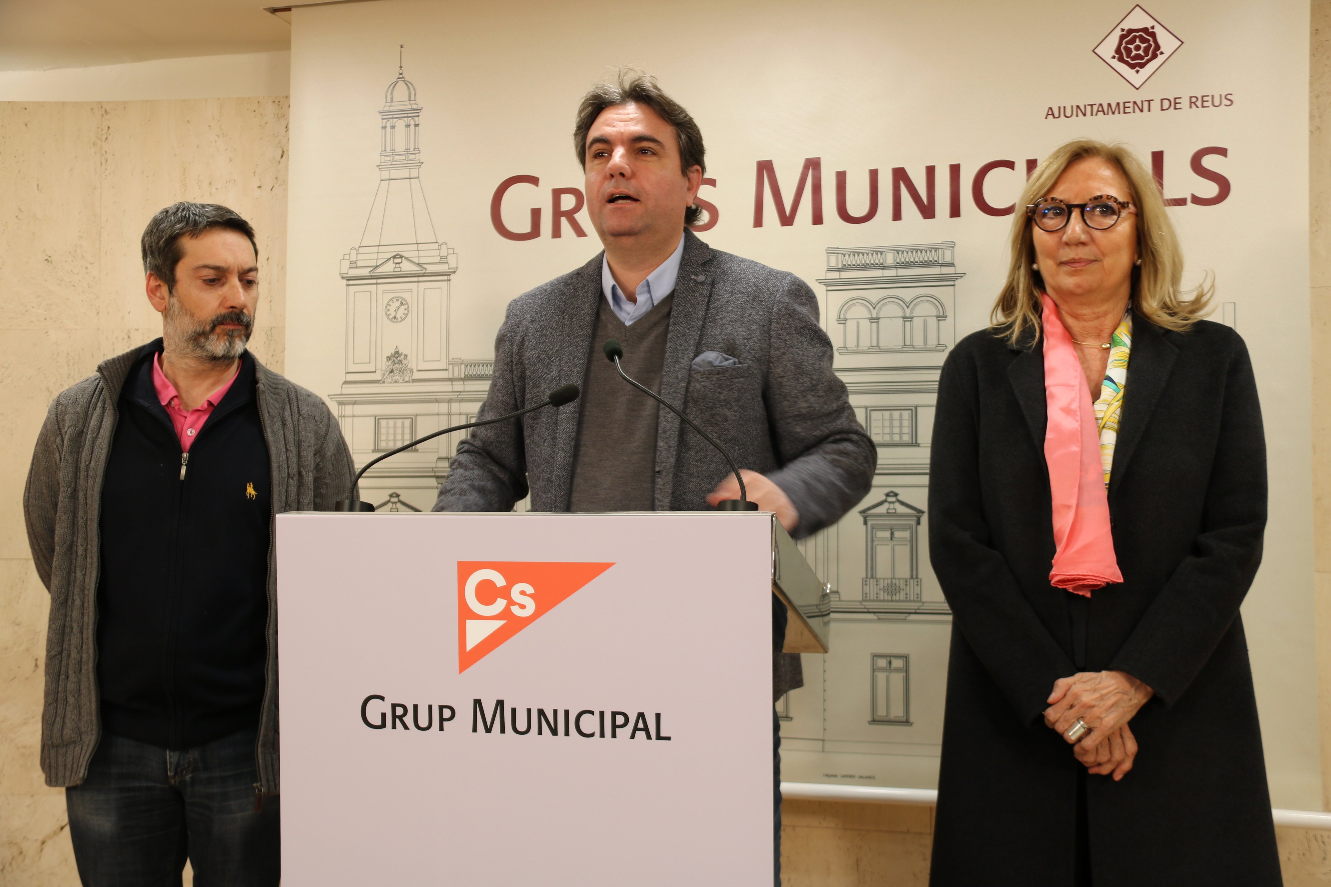 Crisis en el grupo municipal de Cs de Reus: cuatro concejales abandonan el partido