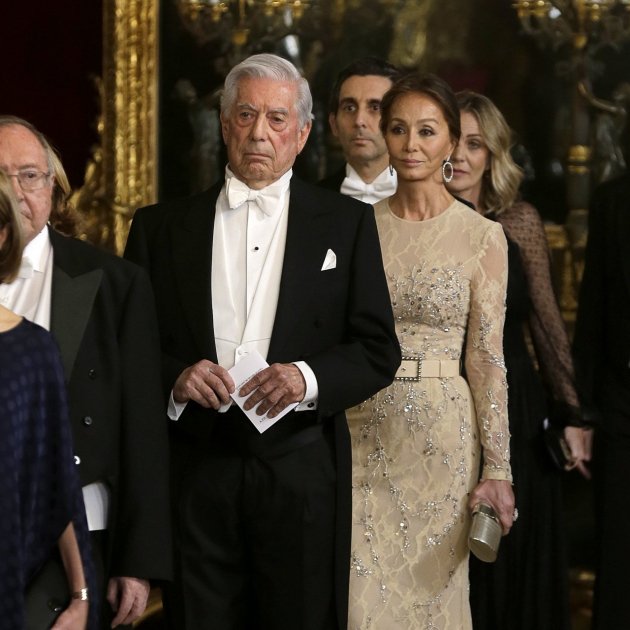 Isabel Preysler Mario Vargas Llosa recepcio GTRES Isabel Preysler Mario Vargas Llosa recepcio GTRES
