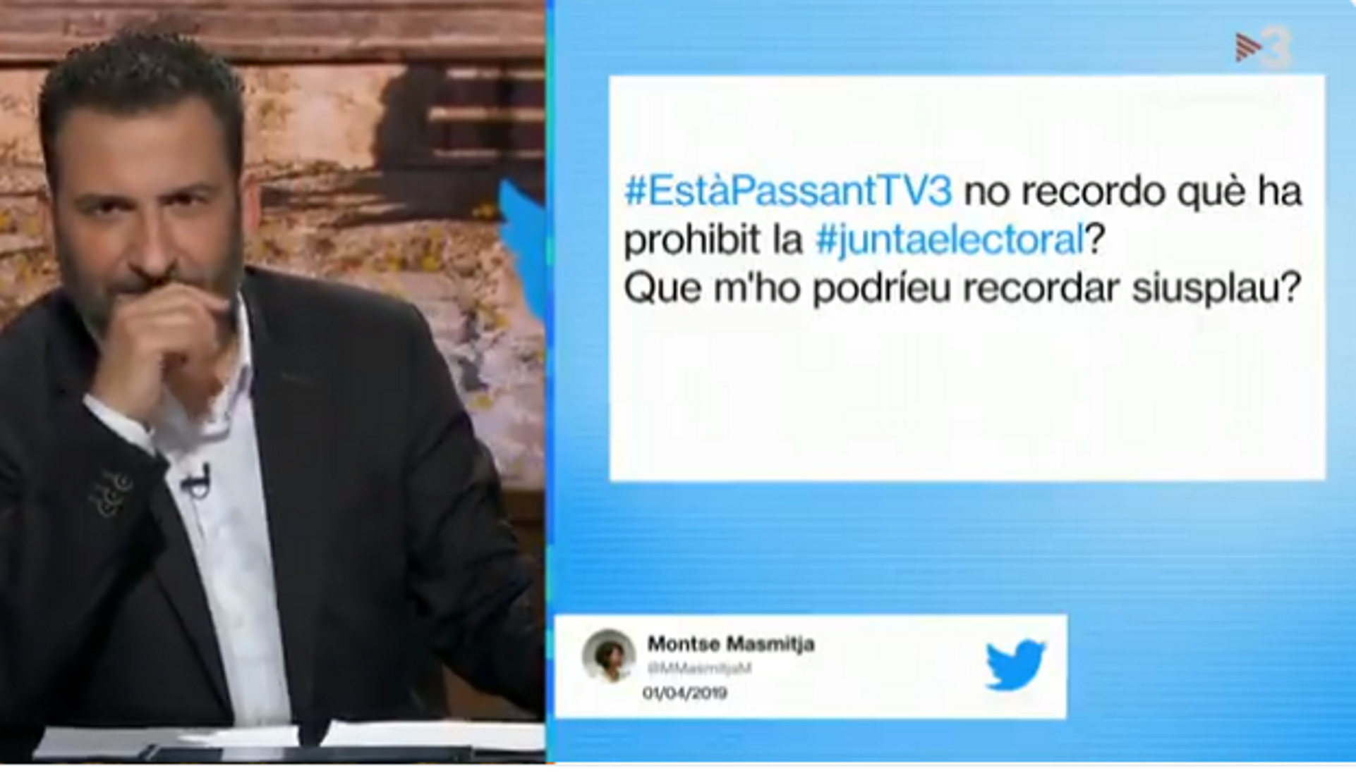 'Està passant' vuelve a colarla a la JEC (desbordando imaginación)