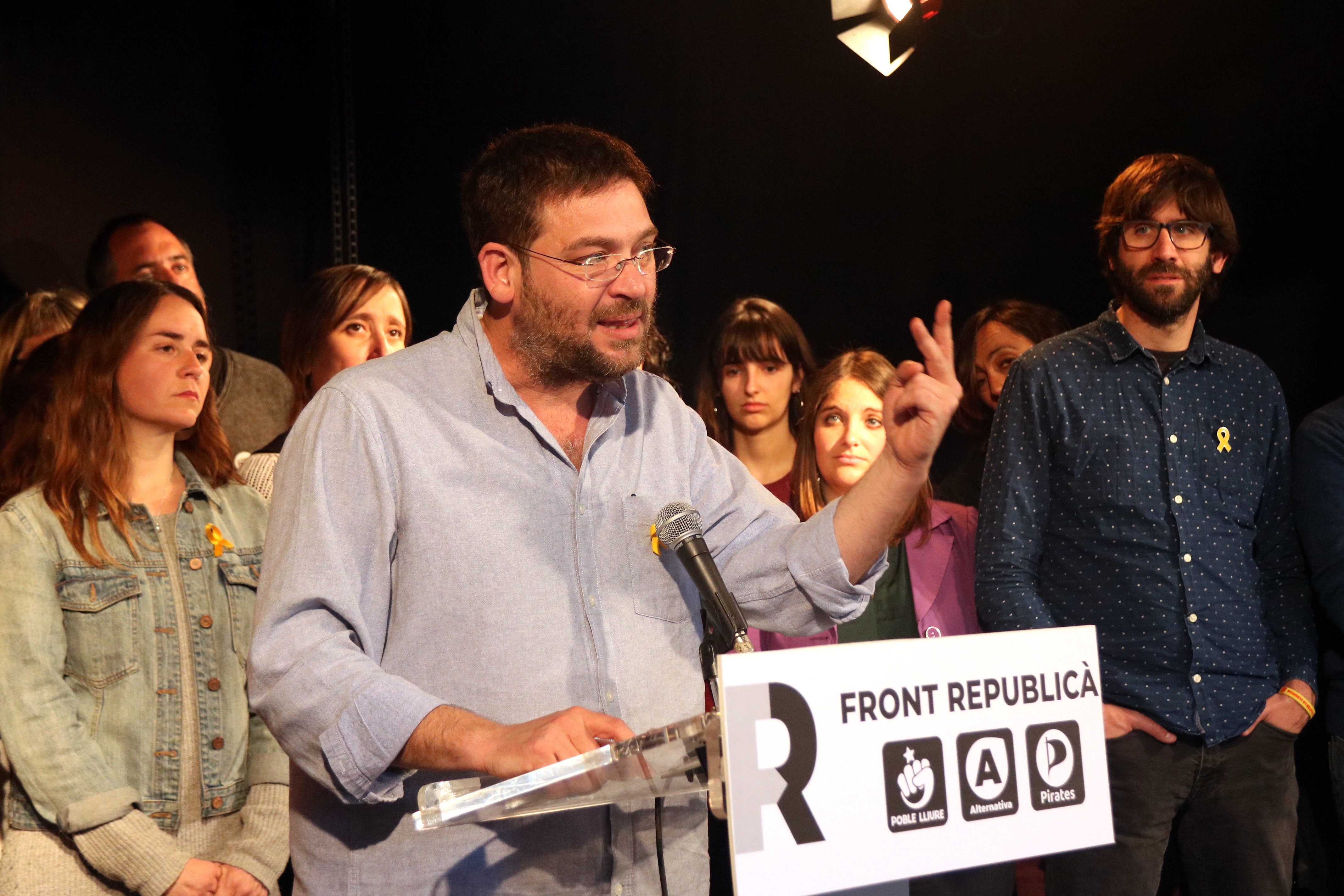 Front Republicà: "No debemos caer en el chantaje de que viene la ultraderecha"