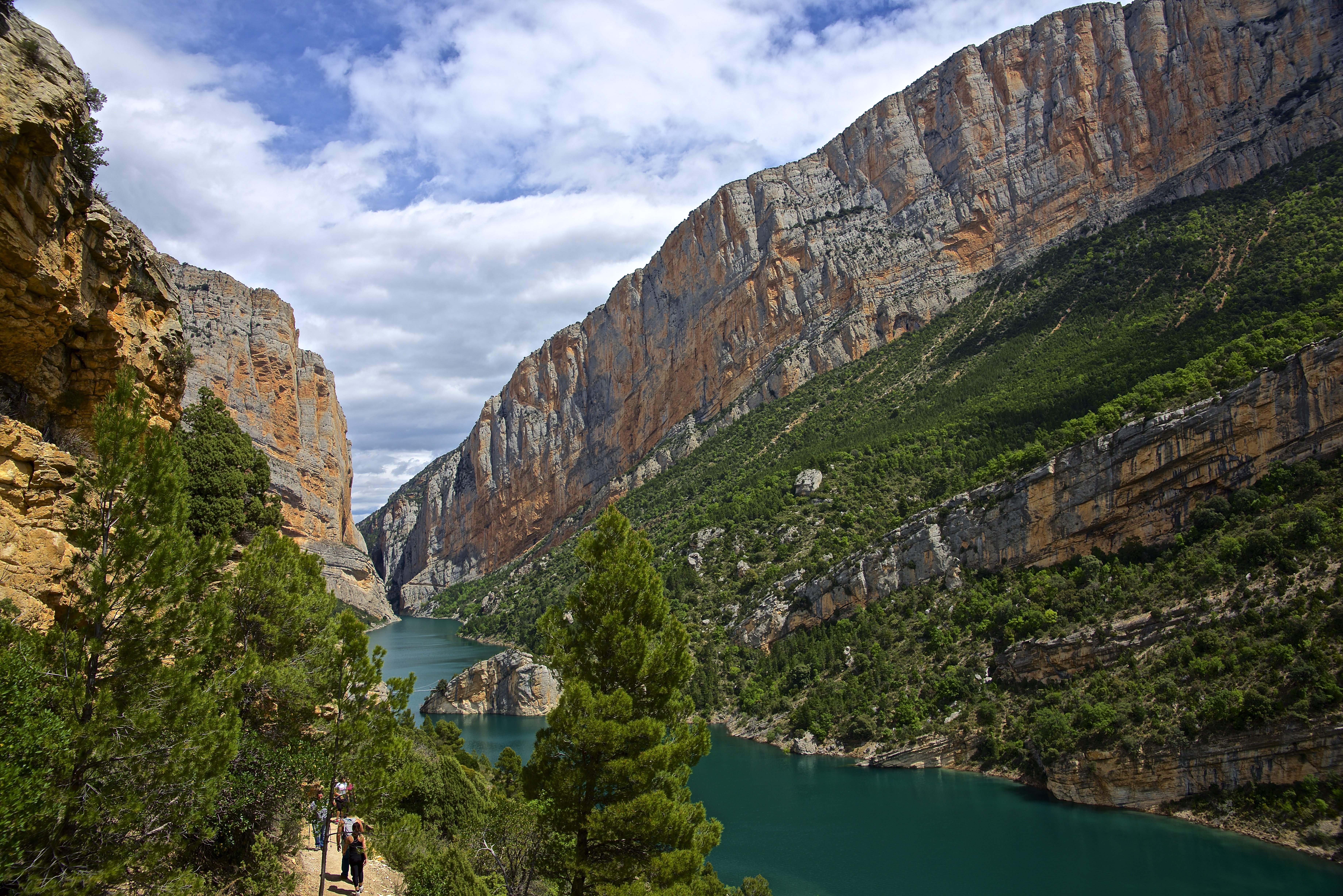 Senderismo de altura en el Congost de Mont-rebei