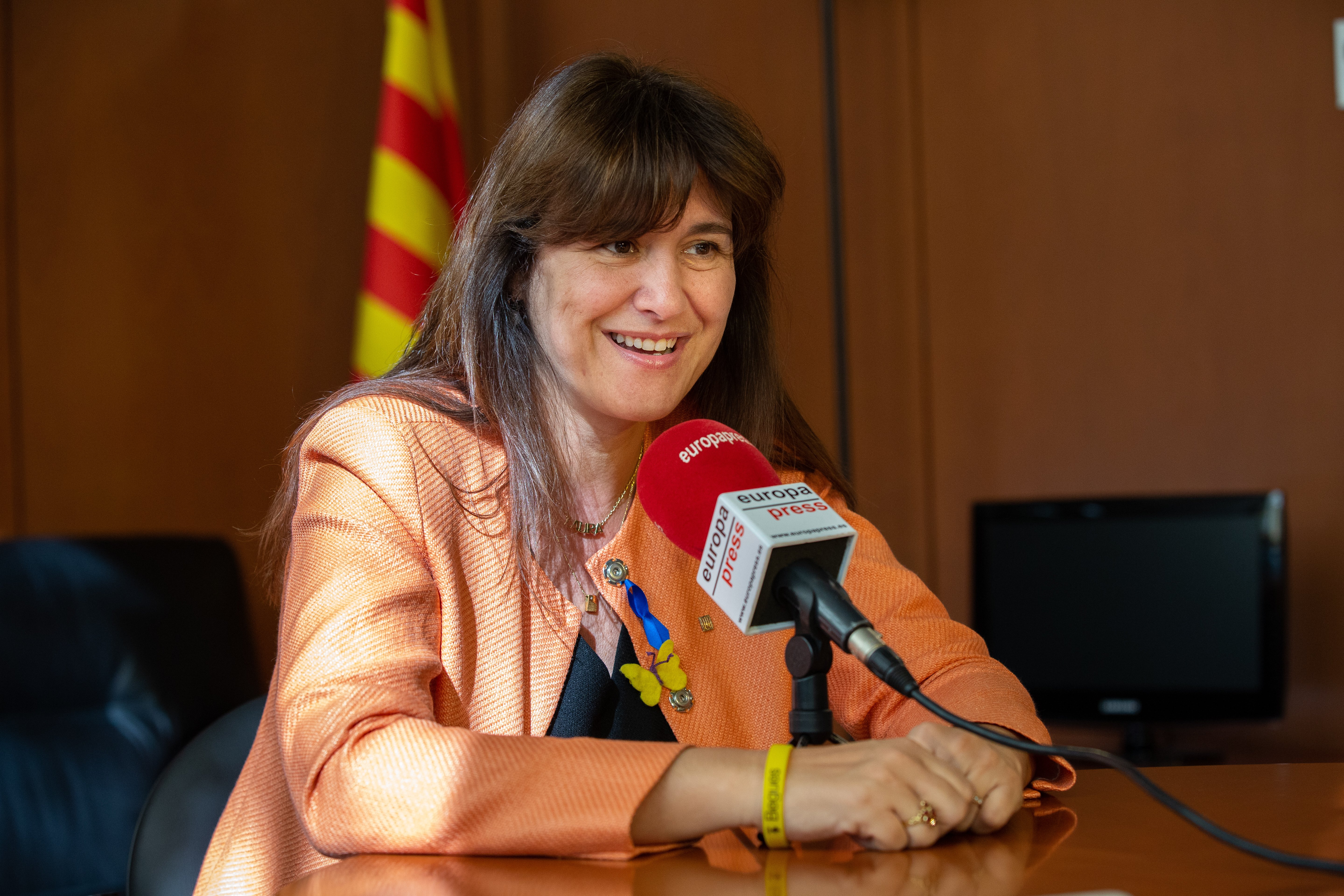 Borràs retreu a Iceta la seva indefinició sobre l'autodeterminació