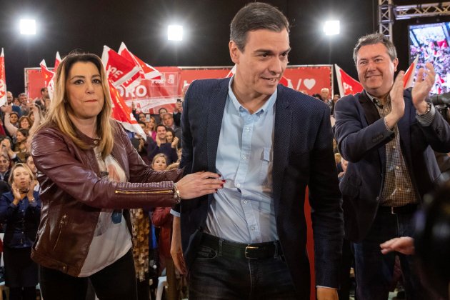 Pedro Sánchez Susana Díaz EFE Sevilla