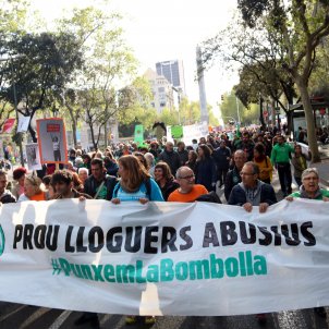 Manifestació lloguer Barcelona ACN