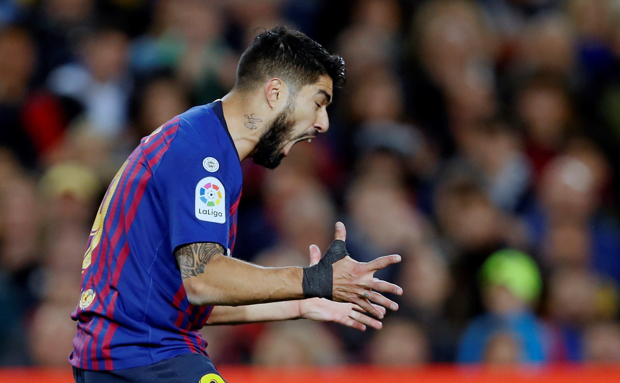 Perilla el final de temporada de Luis Suárez per una operació al genoll