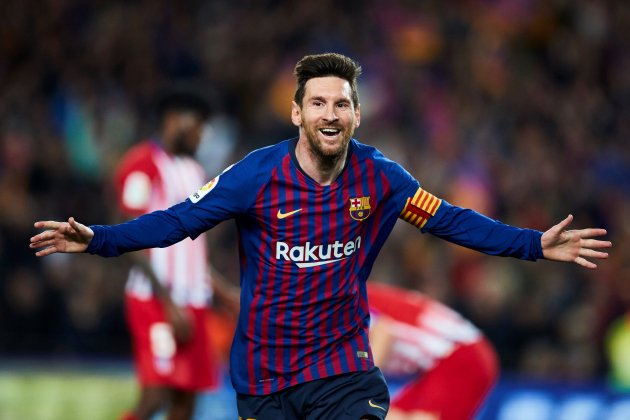 Leo Messi Barca Atletic EFE
