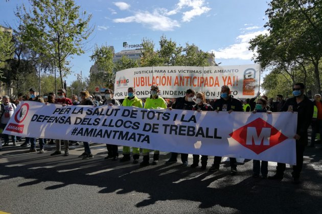 Manifestació treballodors metro barcelona - Anna Solé Sans Manifestació treballodors metro barcelona - Anna Solé Sans