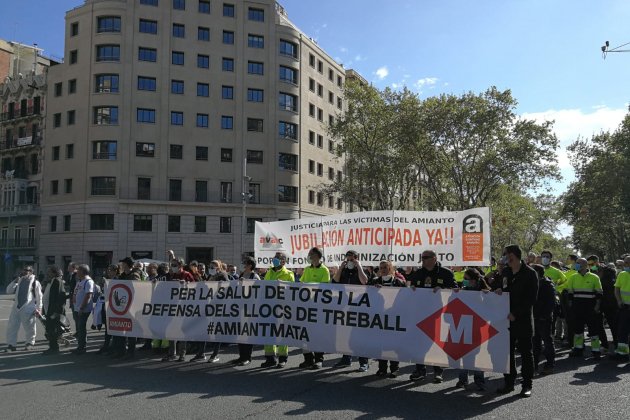 Manifestació vaga treballadors metro - Anna Solé Sans Manifestació vaga treballadors metro - Anna Solé Sans