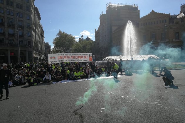 Manifestació vaga treballadors metro barcelona - Anna Sole Sans Manifestació vaga treballadors metro barcelona - Anna Sole Sans