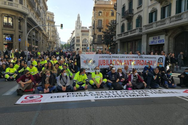Manifestacio vaga treballadors metro - Anna Solé Sans Manifestacio vaga treballadors metro - Anna Solé Sans