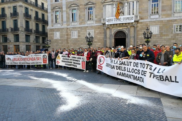 ELNACIONAL mani treballadors metro Anna Solé Sans ELNACIONAL mani treballadors metro Anna Solé Sans