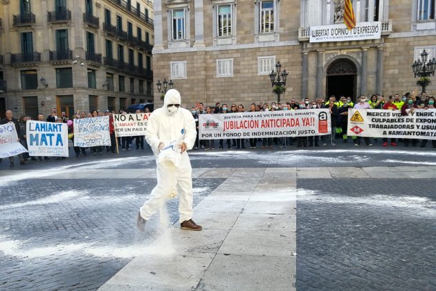 manifestacio vaga metro el nacional anna solé sans