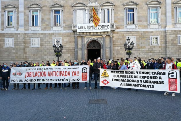 manifestació metro barcelona el nacional anna solé sans