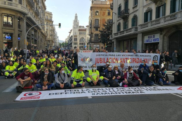 manifestacio vaga metro barcelona el nacional anna solé sans