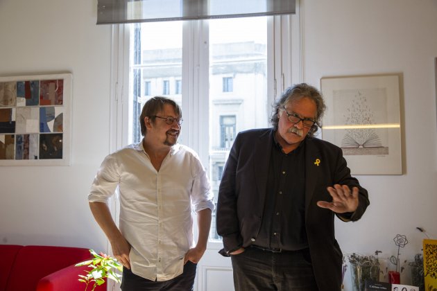 Joan Tardà ERC i Xavier Domenech - Sergi Alcàzar