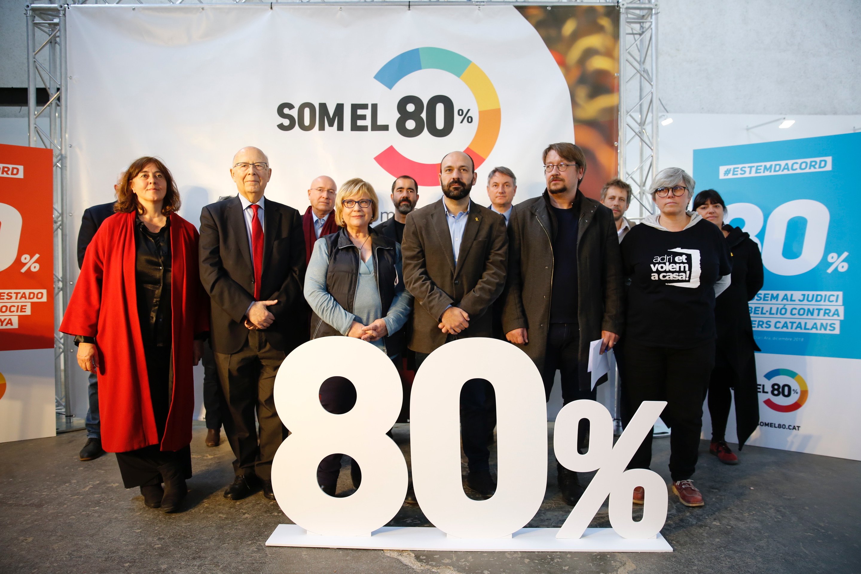 Crida als partits perquè incloguin al programa el manifest 'Som el 80%'