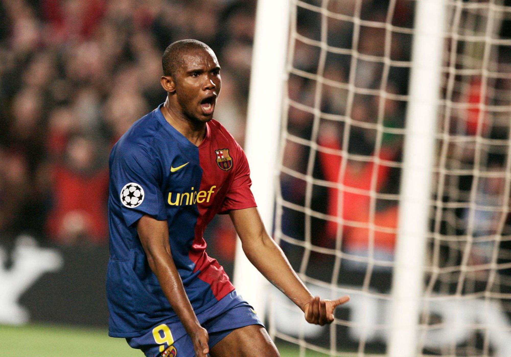 El Racing Murcia quiere fichar a Eto'o para el partido de Copa contra el Levante