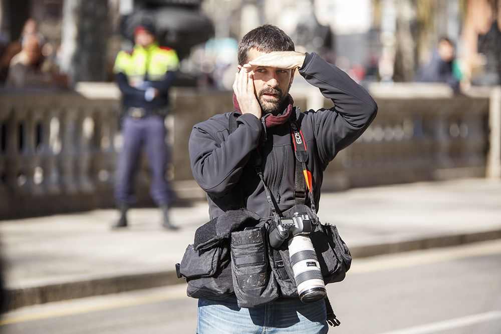 Jordi Borràs, el fotoperiodista asediado por la extrema derecha