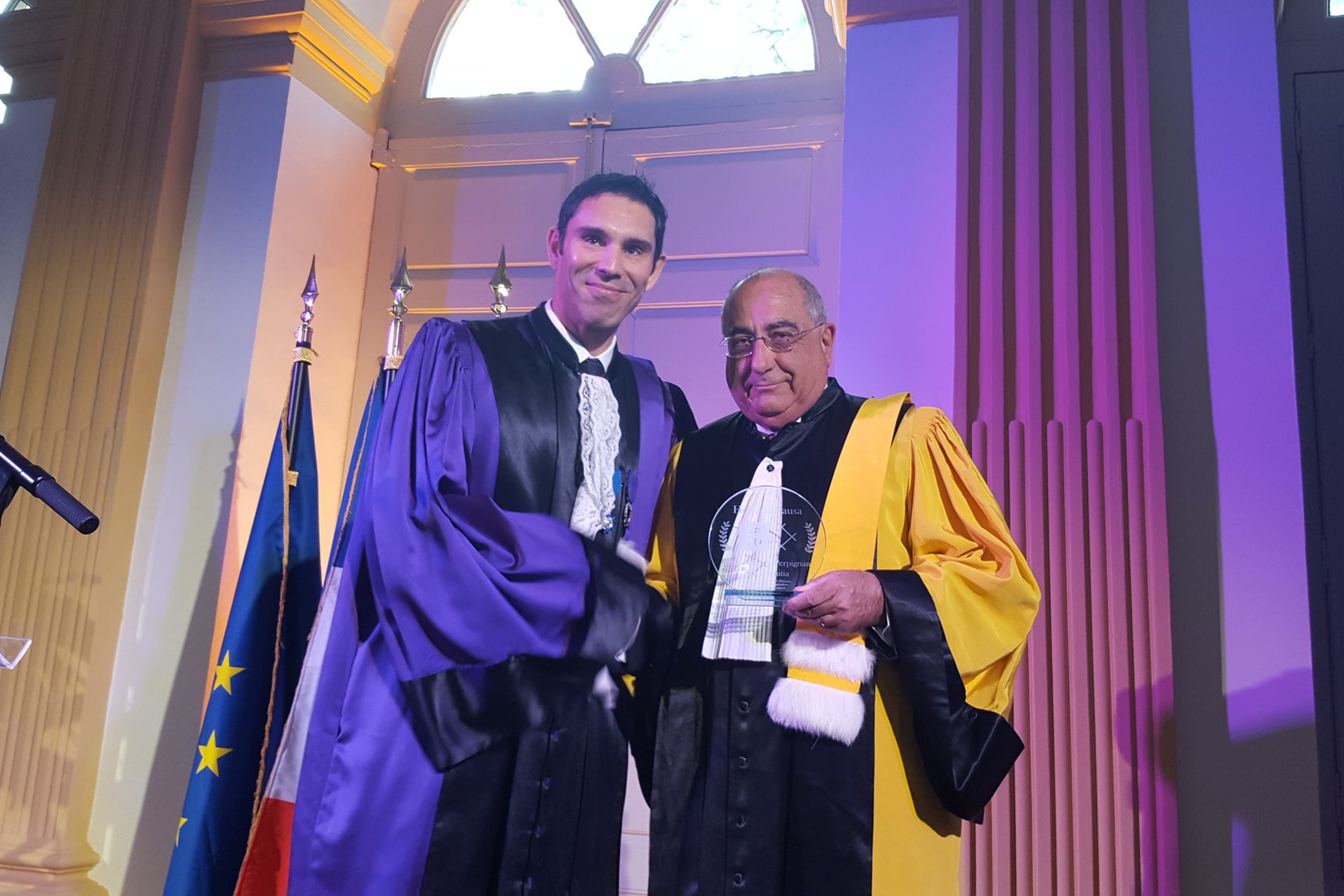 Quim Nadal, doctor 'honoris causa' de la Universitat de Perpinyà