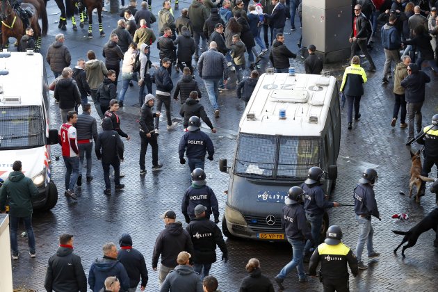 Disturbios Amsterdam Ajax Juventus EFE