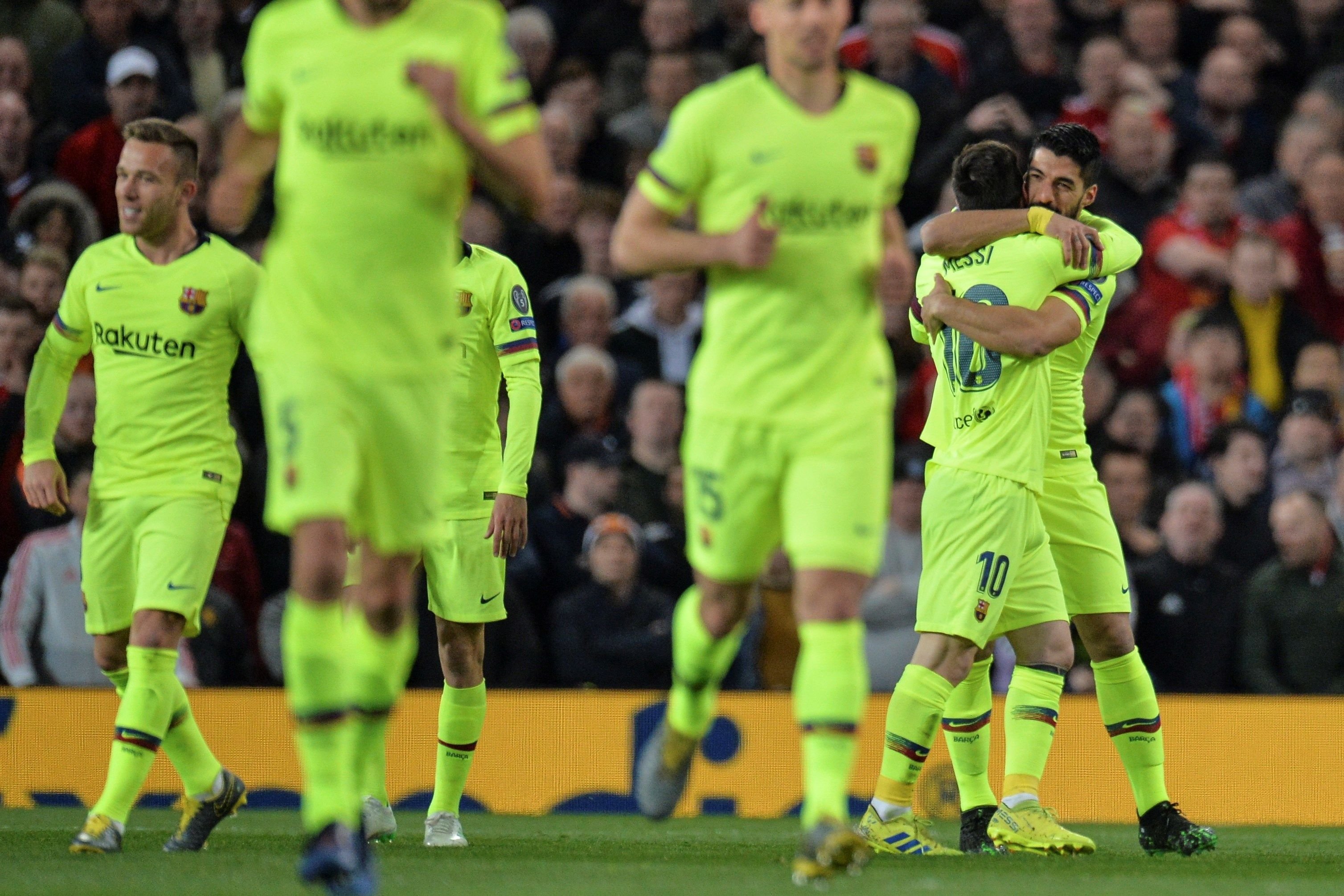 El Barça rompe el maleficio de Old Trafford