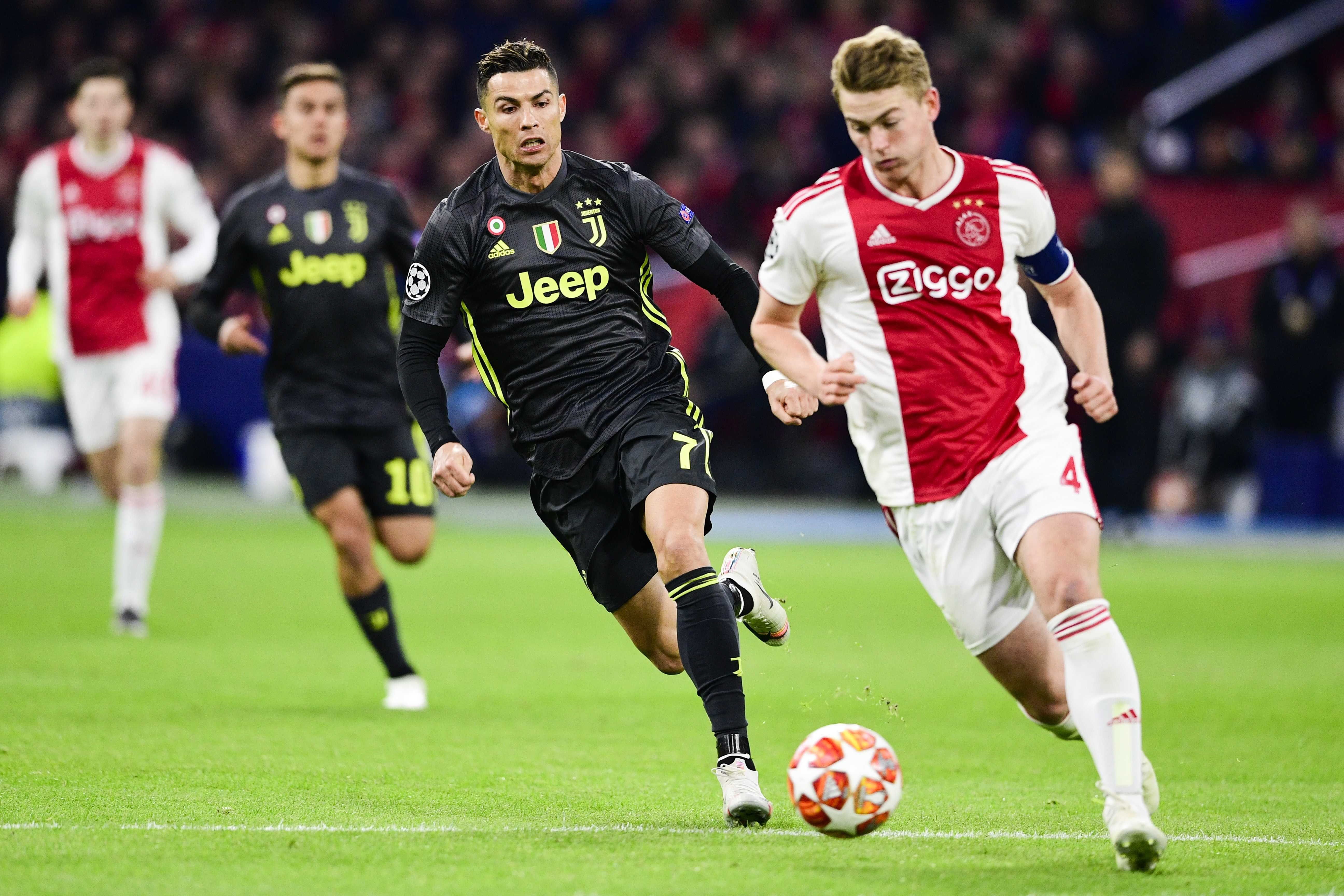 El Ajax es mejor pero no pasa del empate contra la Juventus (1-1)