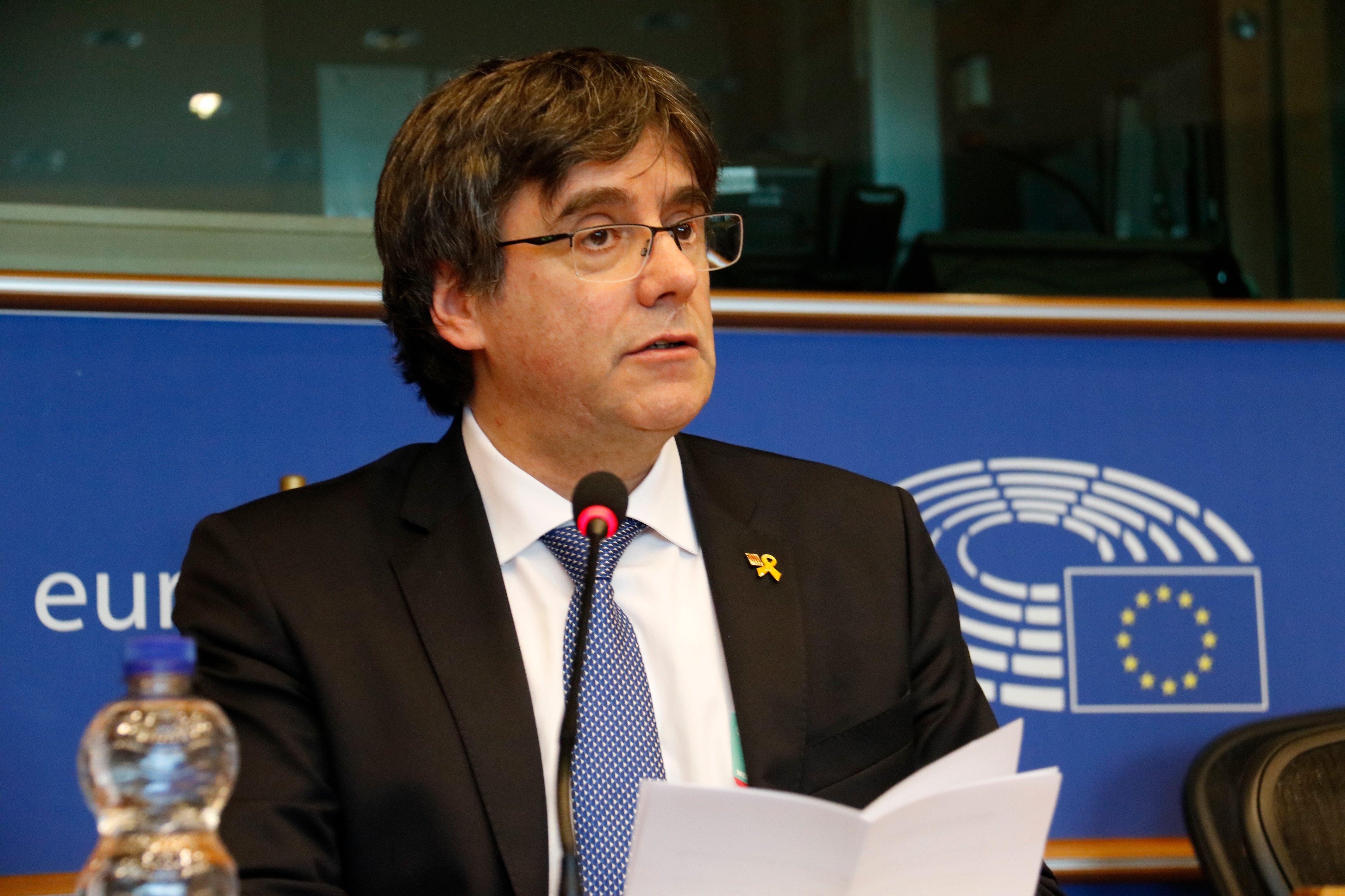 President, vicepresident i dos vocals de la JEC, contra el veto a Puigdemont