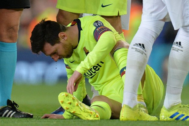 messi nariz barça efe