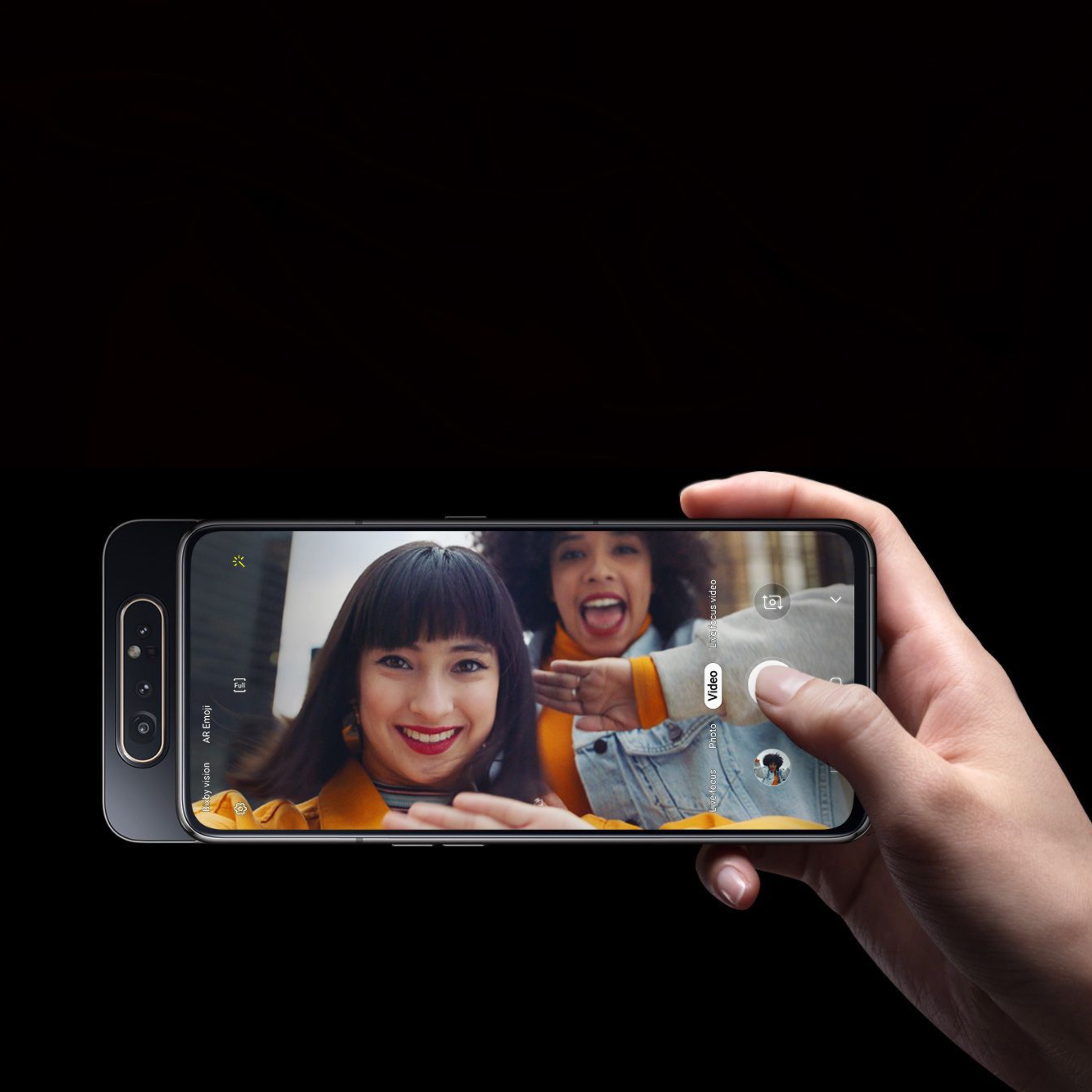 ¿Cámara giratoria y deslizable? La sorpresa del nuevo Samsung A80