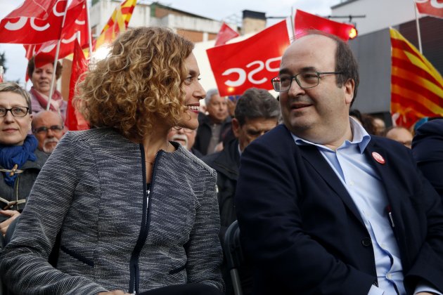 Meritxell Batet Miquel Iceta campanya generals 28-a - ACN Meritxell Batet Miquel Iceta campanya generals 28-a - ACN