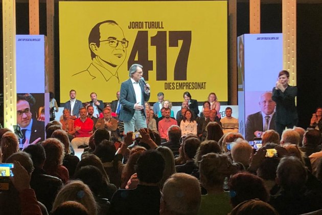 artur mas acte inici campanya jxcat - marina fernanadez artur mas acte inici campanya jxcat - marina fernanadez