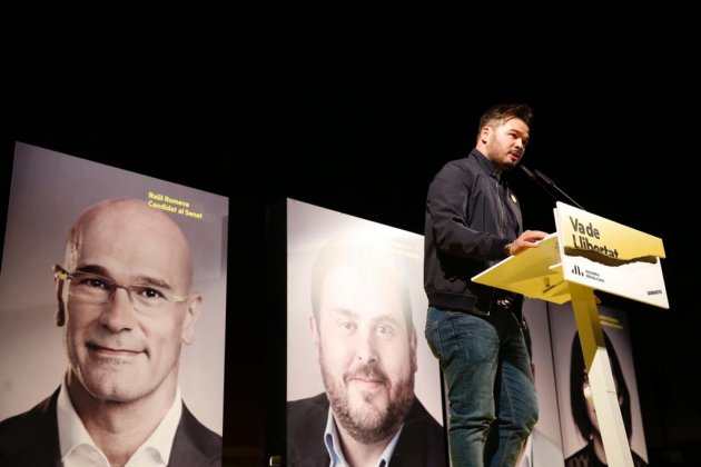 ELNACIONAL Gabriel Rufian acta ERC campanya 28a - Sergi Alcàzar ELNACIONAL Gabriel Rufian acta ERC campanya 28a - Sergi Alcàzar