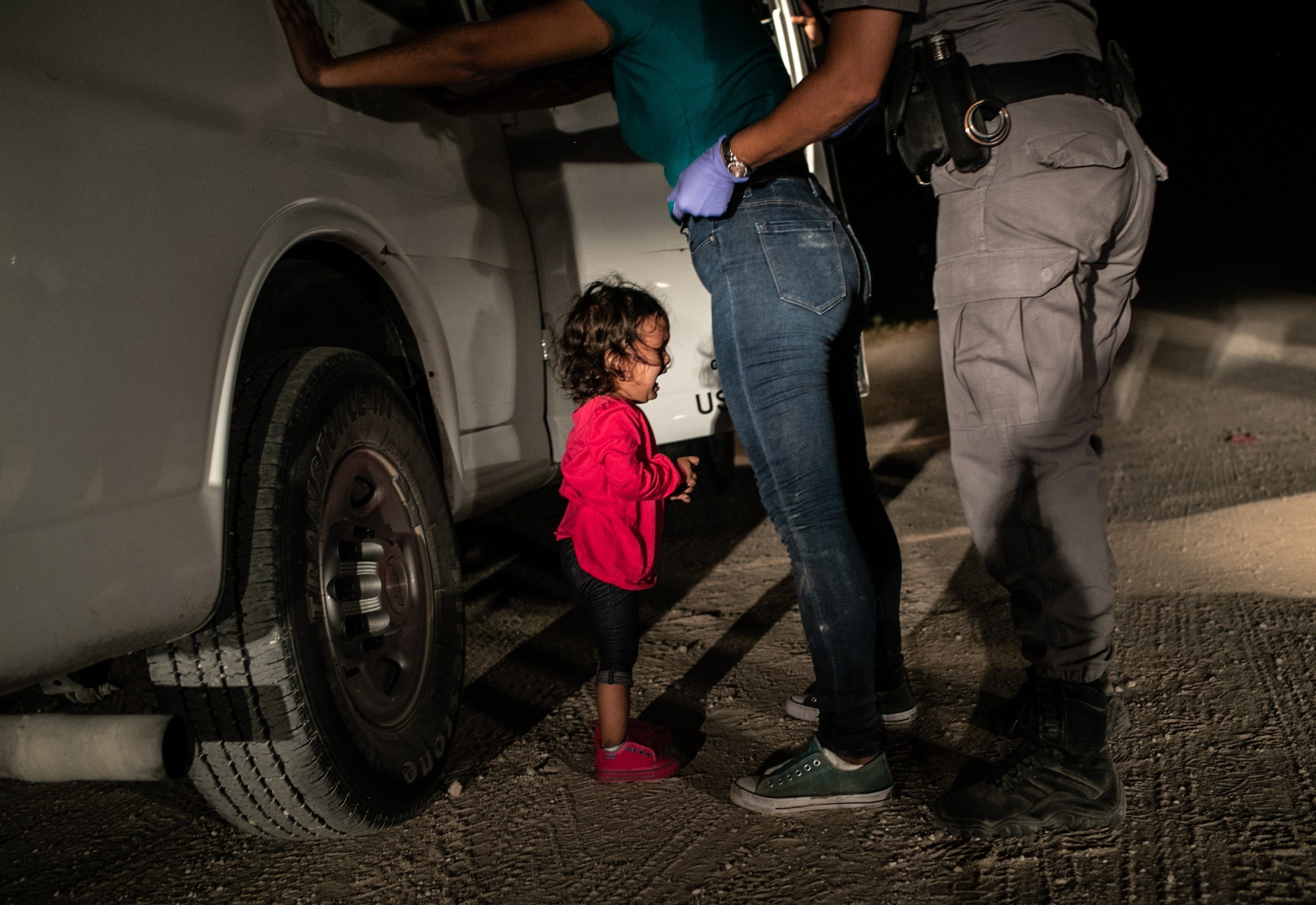 Una instantània de la caravana de migrants, premi World Press Photo 2019