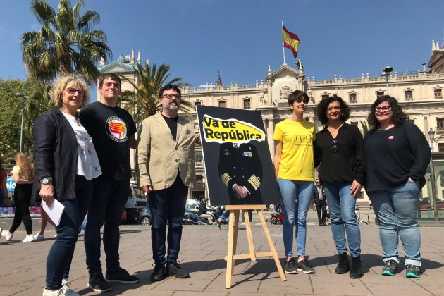 acte ERC contra monarquia Carlota Camps acte ERC contra monarquia Carlota Camps