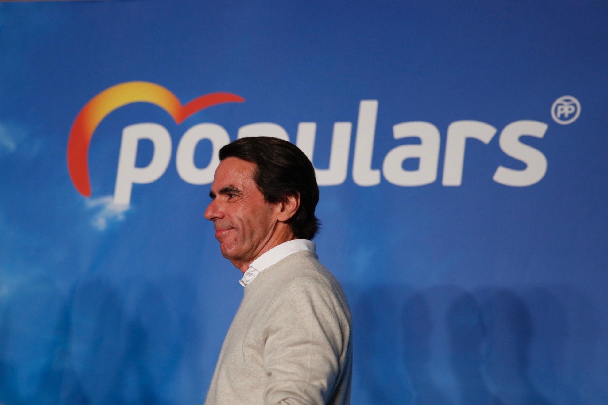 Un Aznar 'Picapiedra', protagonista de la portada d'un diari argentí