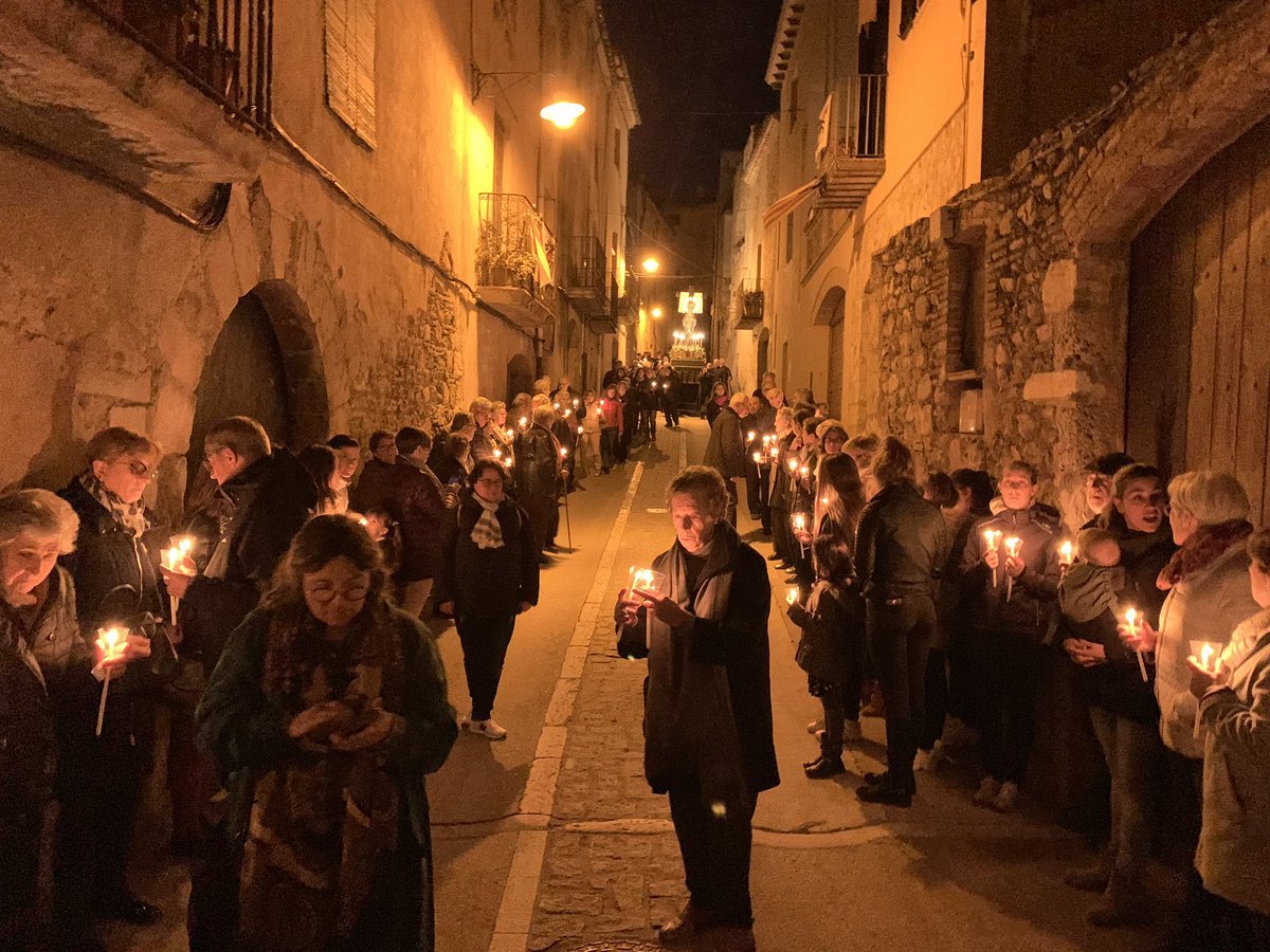 Procesiones del viernes de Dolores en Catalunya