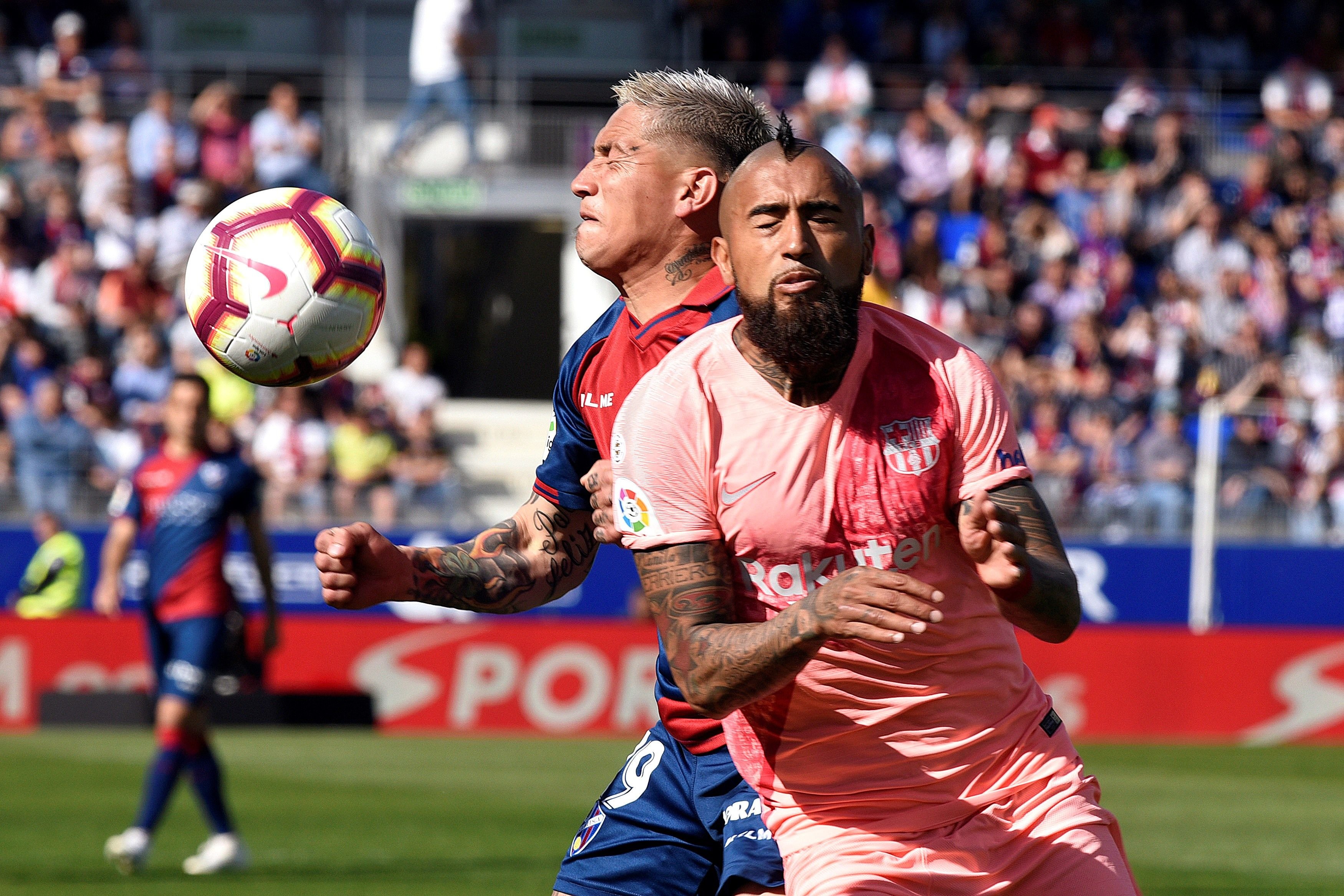 Arturo Vidal, sense embuts: "Tots estàvem pensant en el partit contra el United"