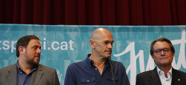 L'ANC i Òmnium estudien amb CDC i ERC un acte pel 20D