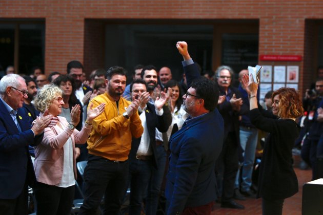 Nuet miting ERC central - Sergi Alcàzar