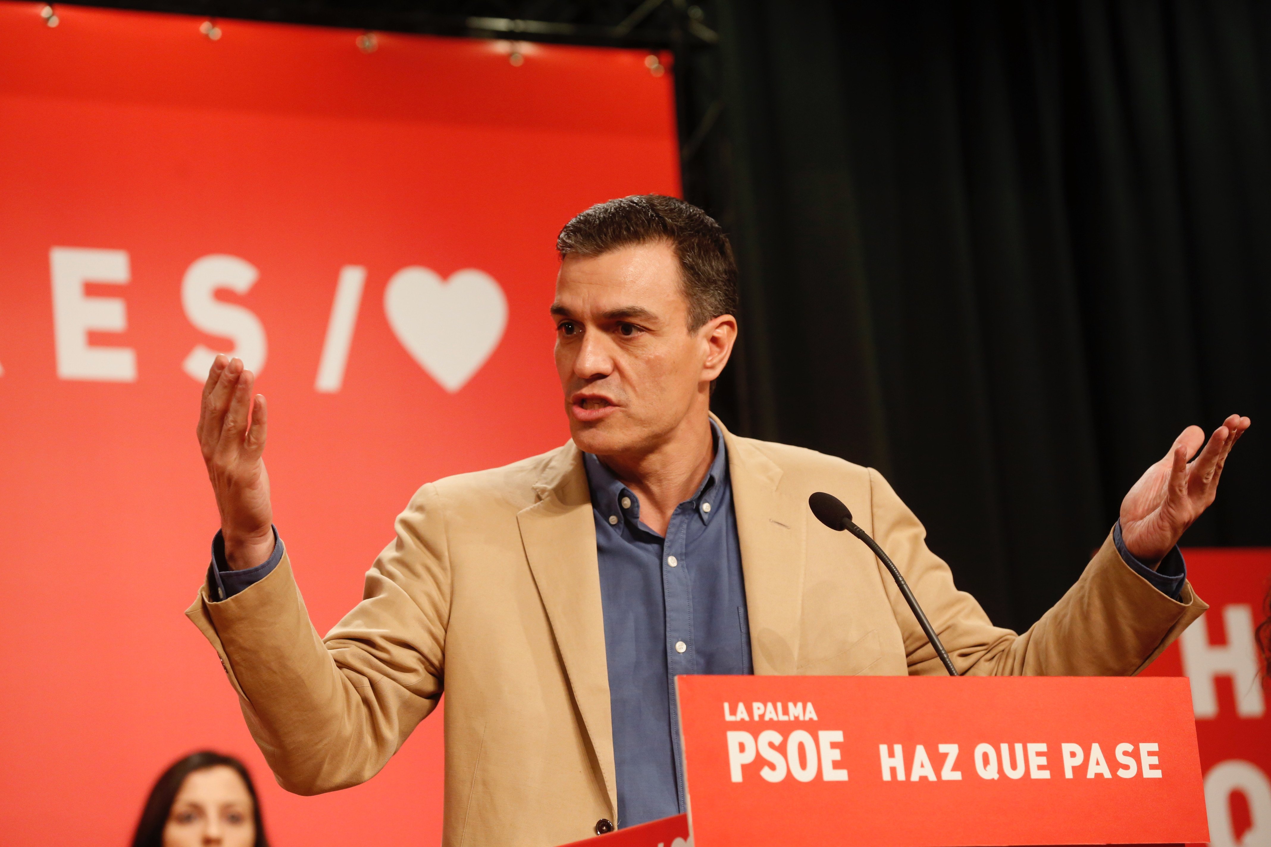 Pedro Sánchez: "Si hi ha un altre desafiament a Catalunya actuaré amb tota la contundència"