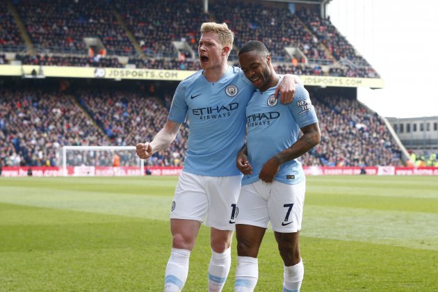 Crystal Palace Manchester City De Bruyne Sterling EFE