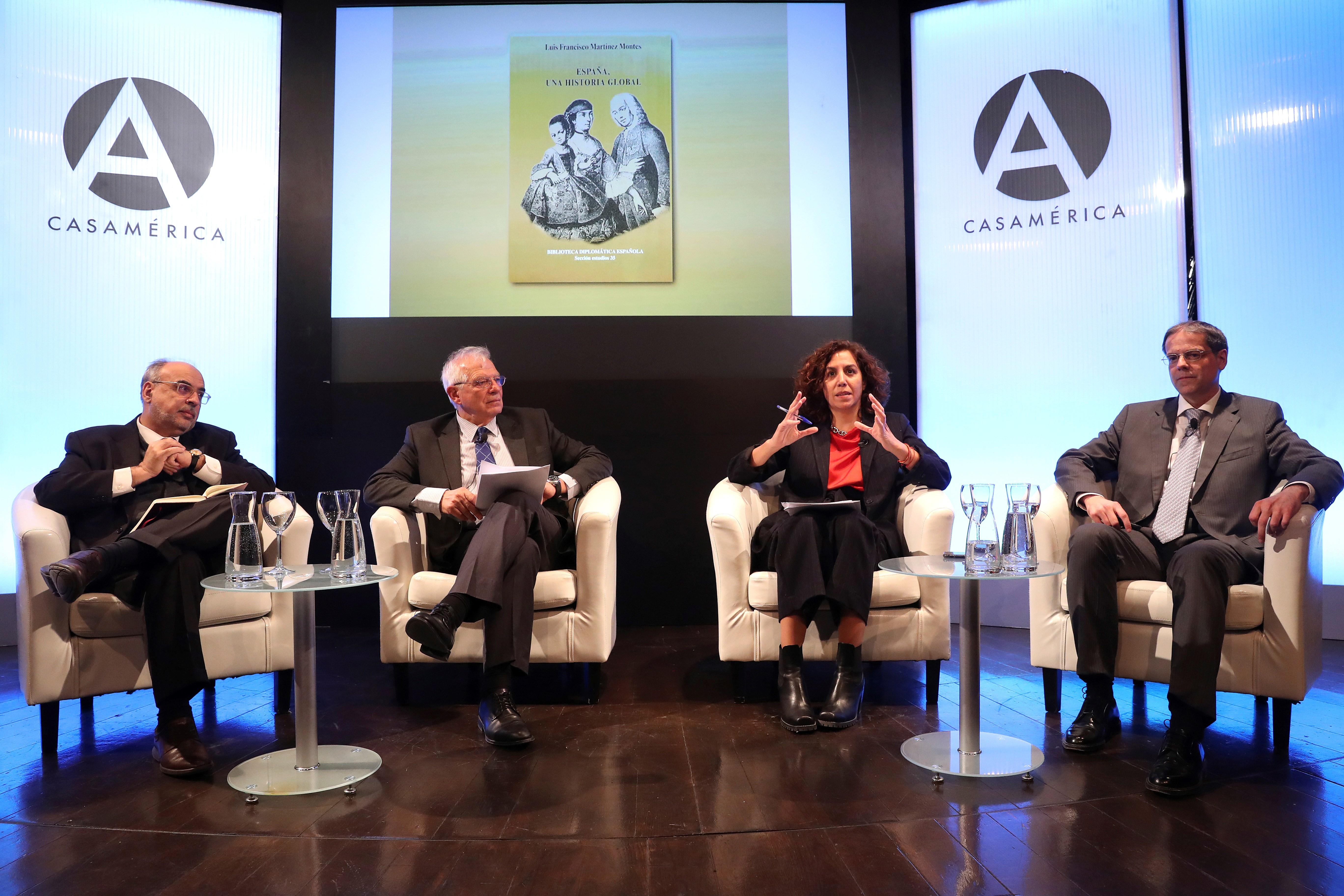 Irene Lozano dice una cosa y su contraria en defensa de 'España Global'