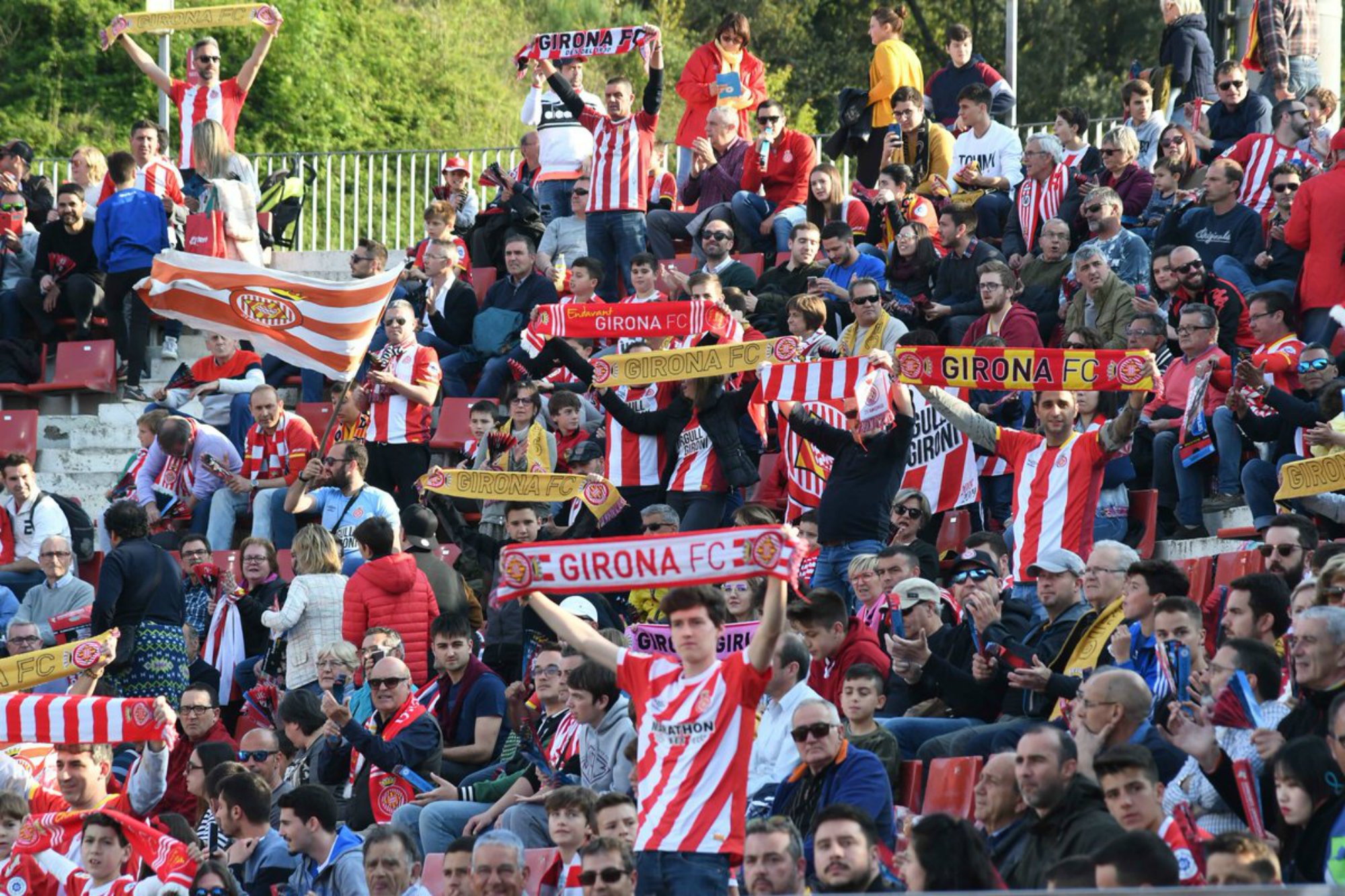 Play-off de ascenso del Girona: Montilivi podrá acoger a 1.500 aficionados