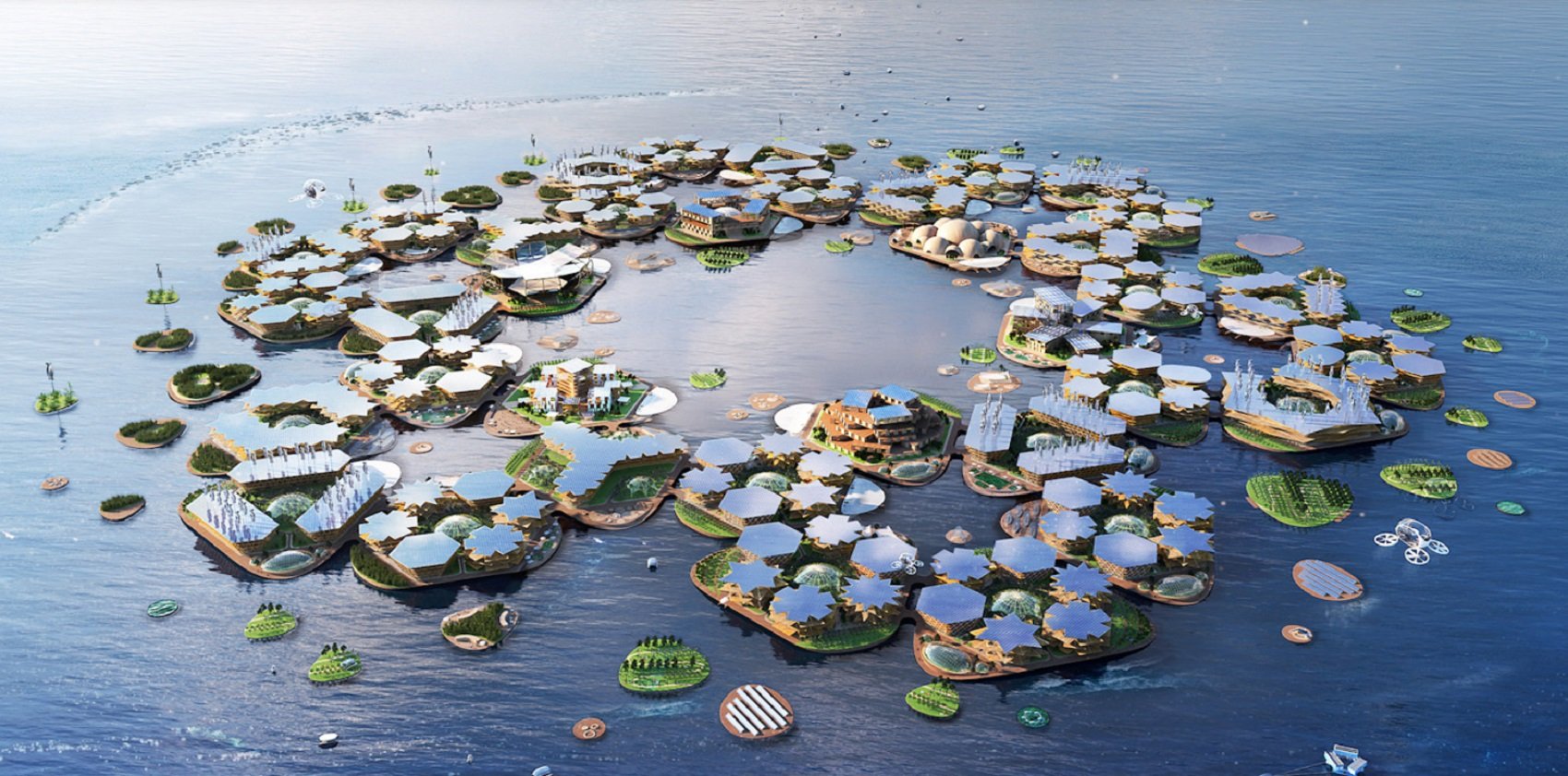Ciutats flotants: així seran les cases del futur