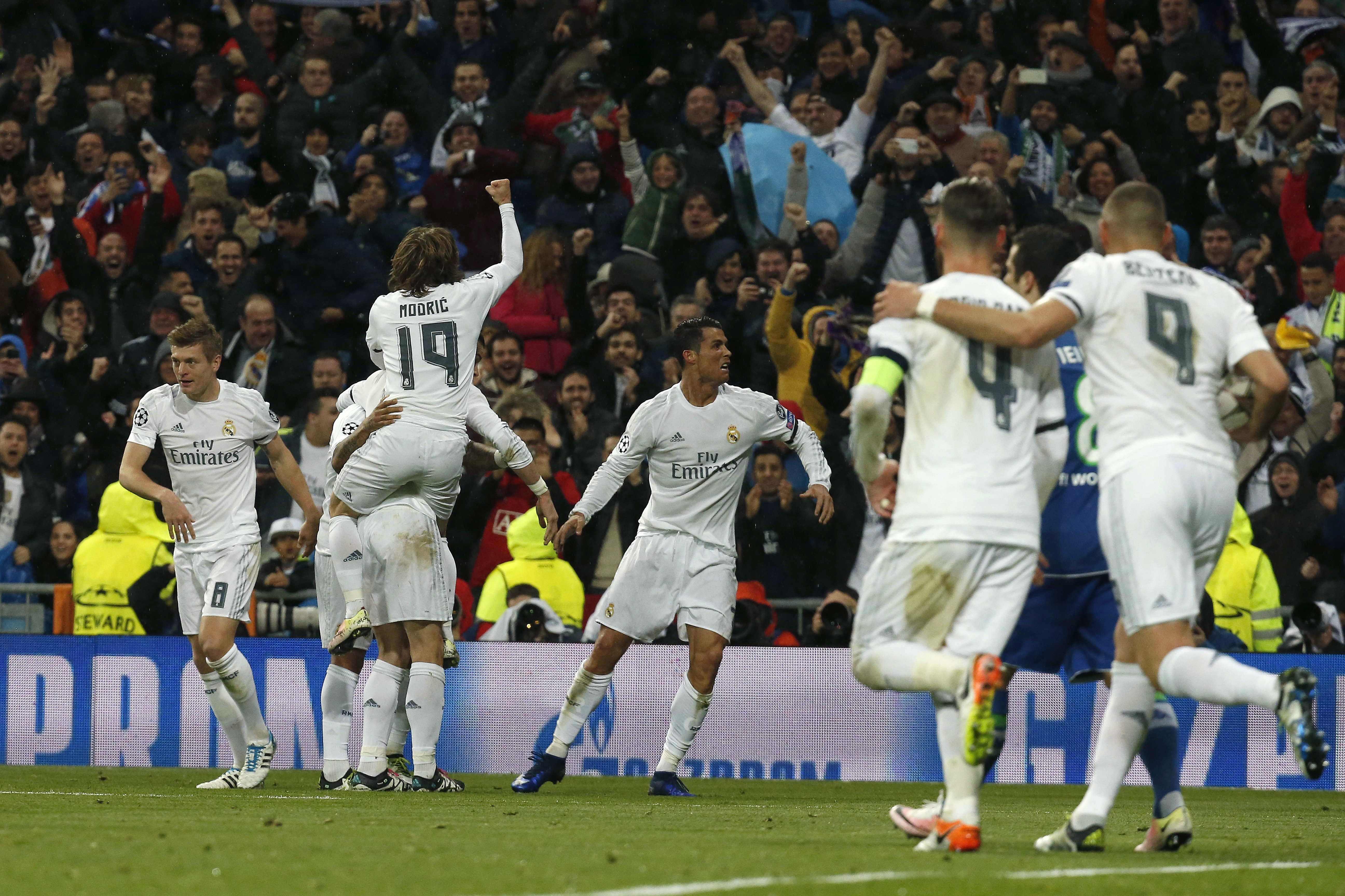 El Madrid remonta y passa a semifinales de Champions