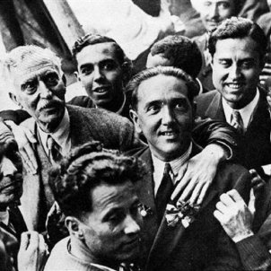 Test 54. Els Fets de Prats de Molló. Homenatge als combatents de Prats de Molló (1931). Font Espai Macià Test 54. Els Fets de Prats de Molló. Homenatge als combatents de Prats de Molló (1931). Font Espai Macià