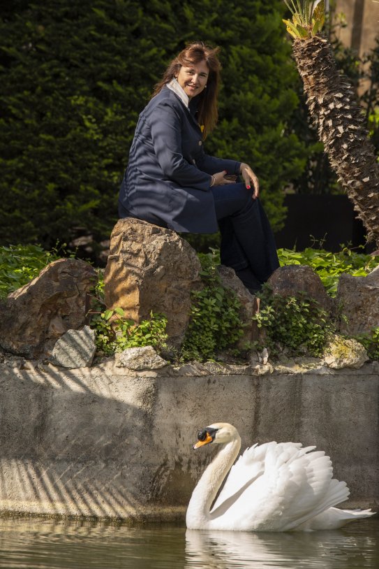 Laura Borràs JxCat cigne - Sergi Alcazar