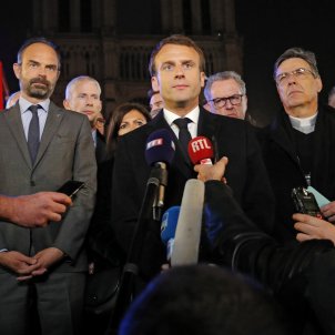 Emmanuel Macron Notre Dame EFE Emmanuel Macron Notre Dame EFE